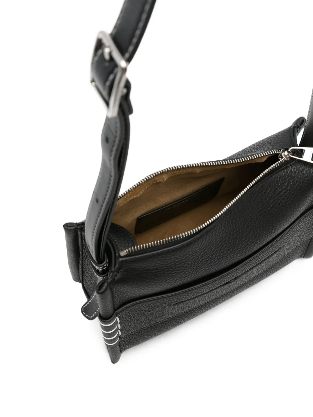 JW Anderson Kleine Loafer messengertas Zwart