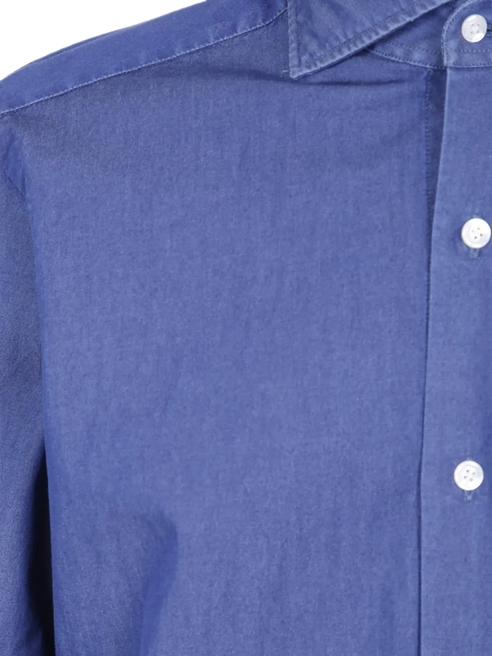 Barba Button-down overhemd Blauw