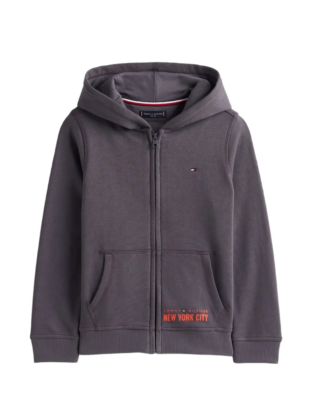 Tommy Hilfiger Junior Felpa con cappuccio - Grigio