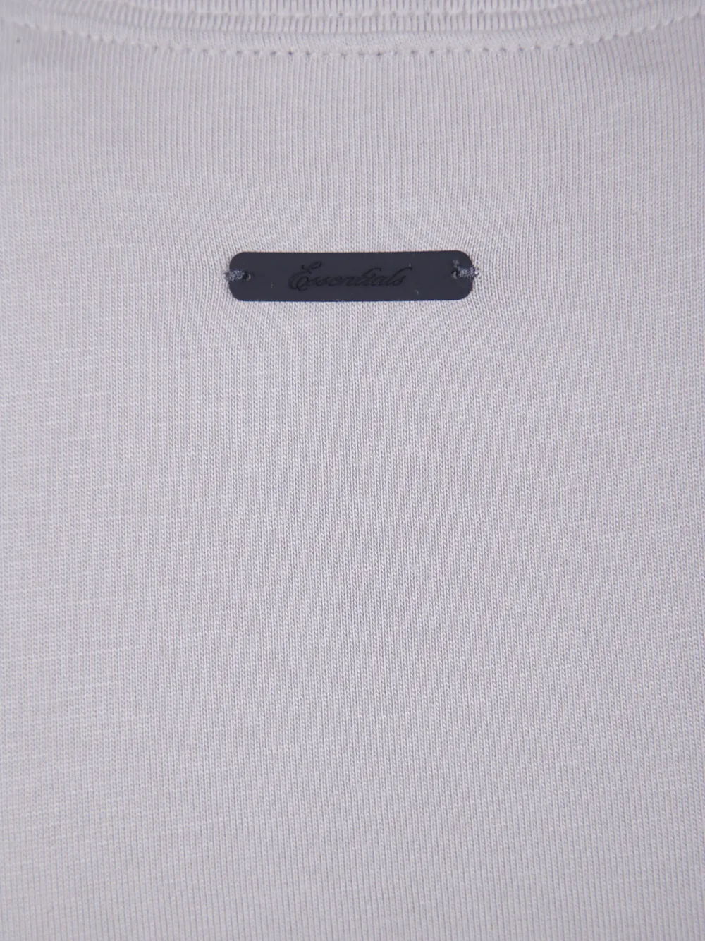 FEAR OF GOD ESSENTIALS Honkbal T-shirt met gekrompen effect Grijs