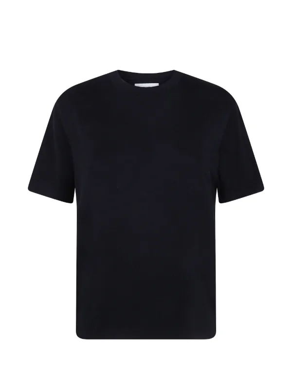 Extreme Cashmere Cuba Short-sleeved T-shirt in Black