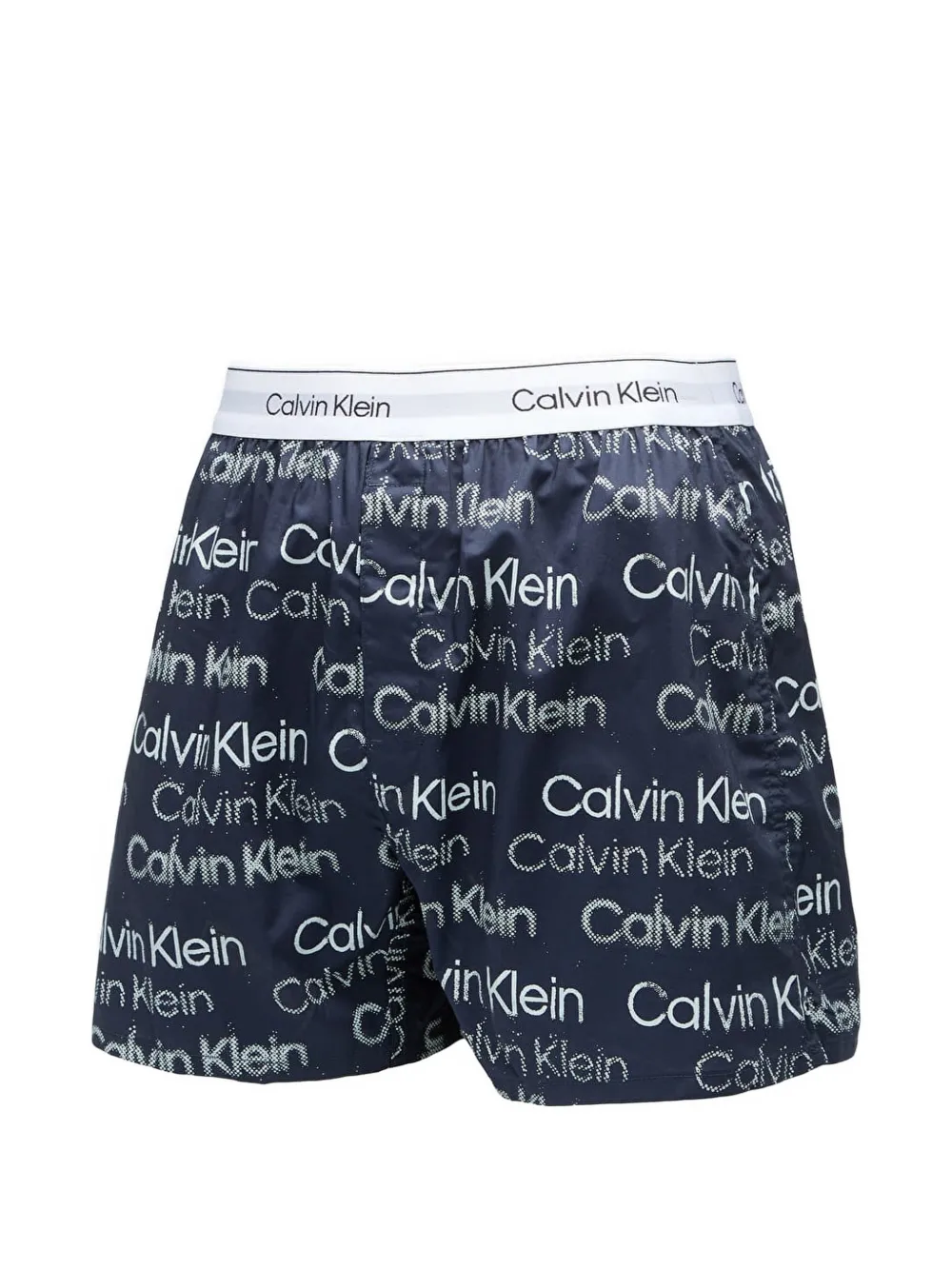 Calvin Klein logo-print boxer shorts - Blau