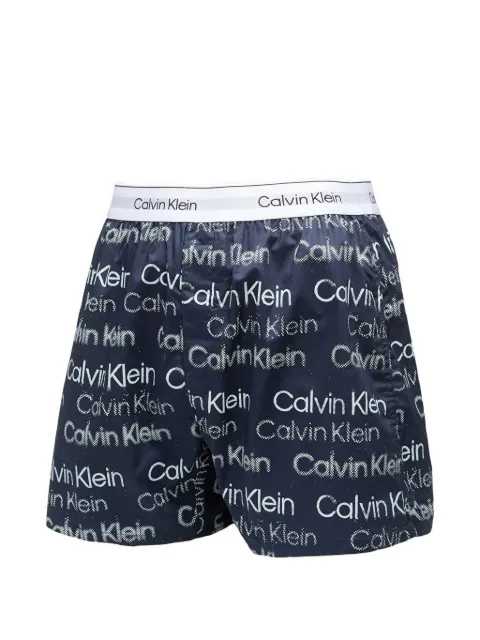 Calvin Klein logo-print boxer shorts
