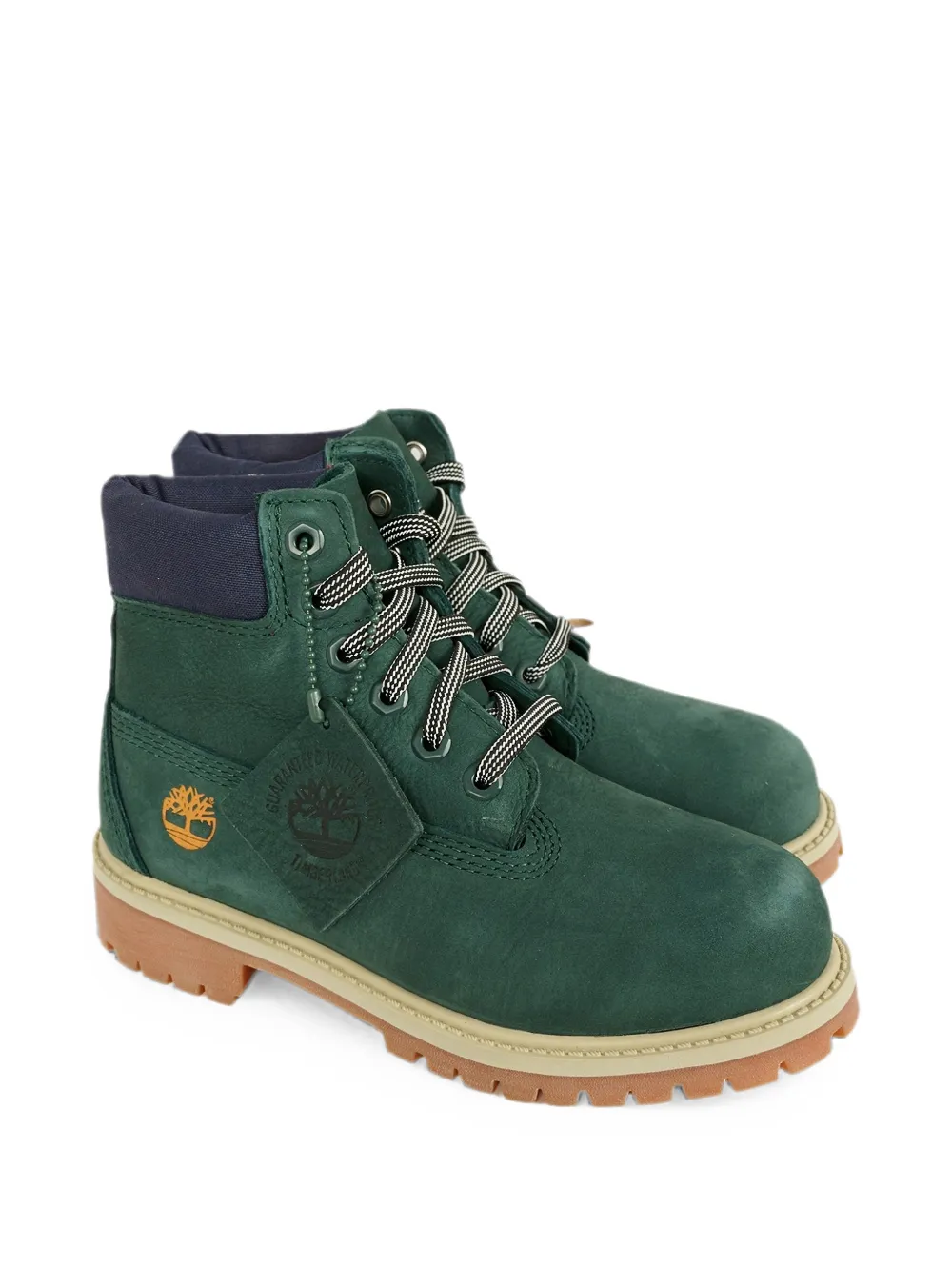 Timberland Kids Enkellaarzen met veters Groen