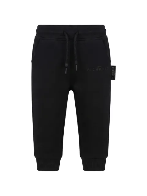 John Richmond Junior logo-print drawstring track pants