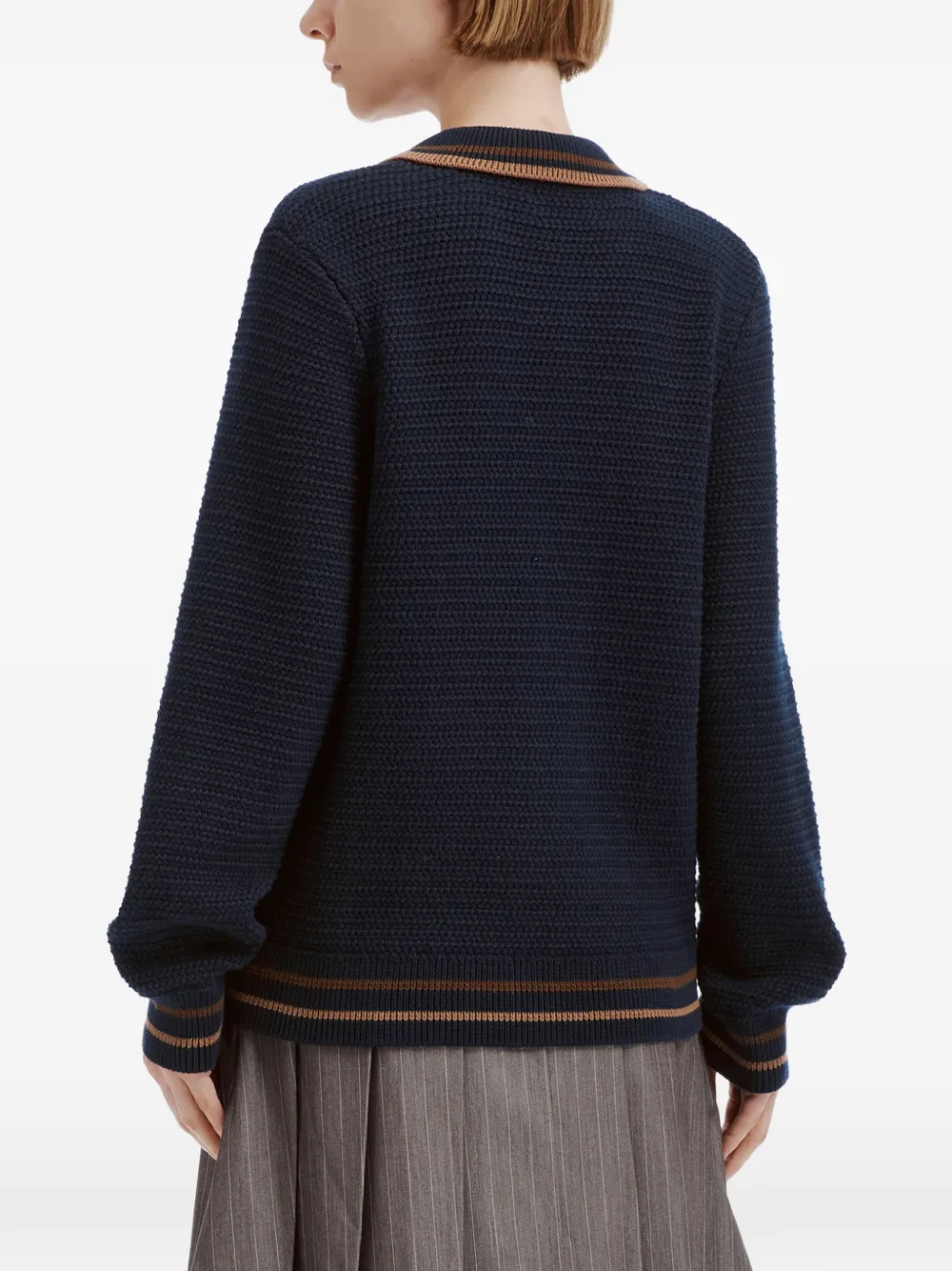 izzue Vest met rits Blauw