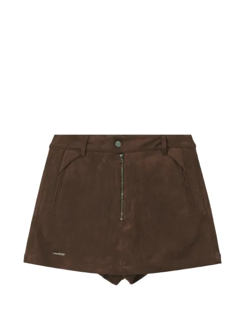 izzue faux-suede shorts