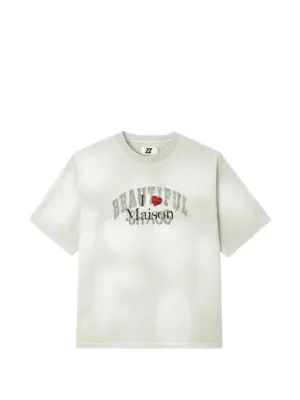 Comme Des Garçons Play スタッズトリム Tシャツ | ホワイト | FARFETCH JP