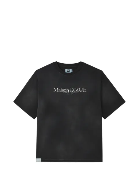 izzue logo-print cotton T-shirt