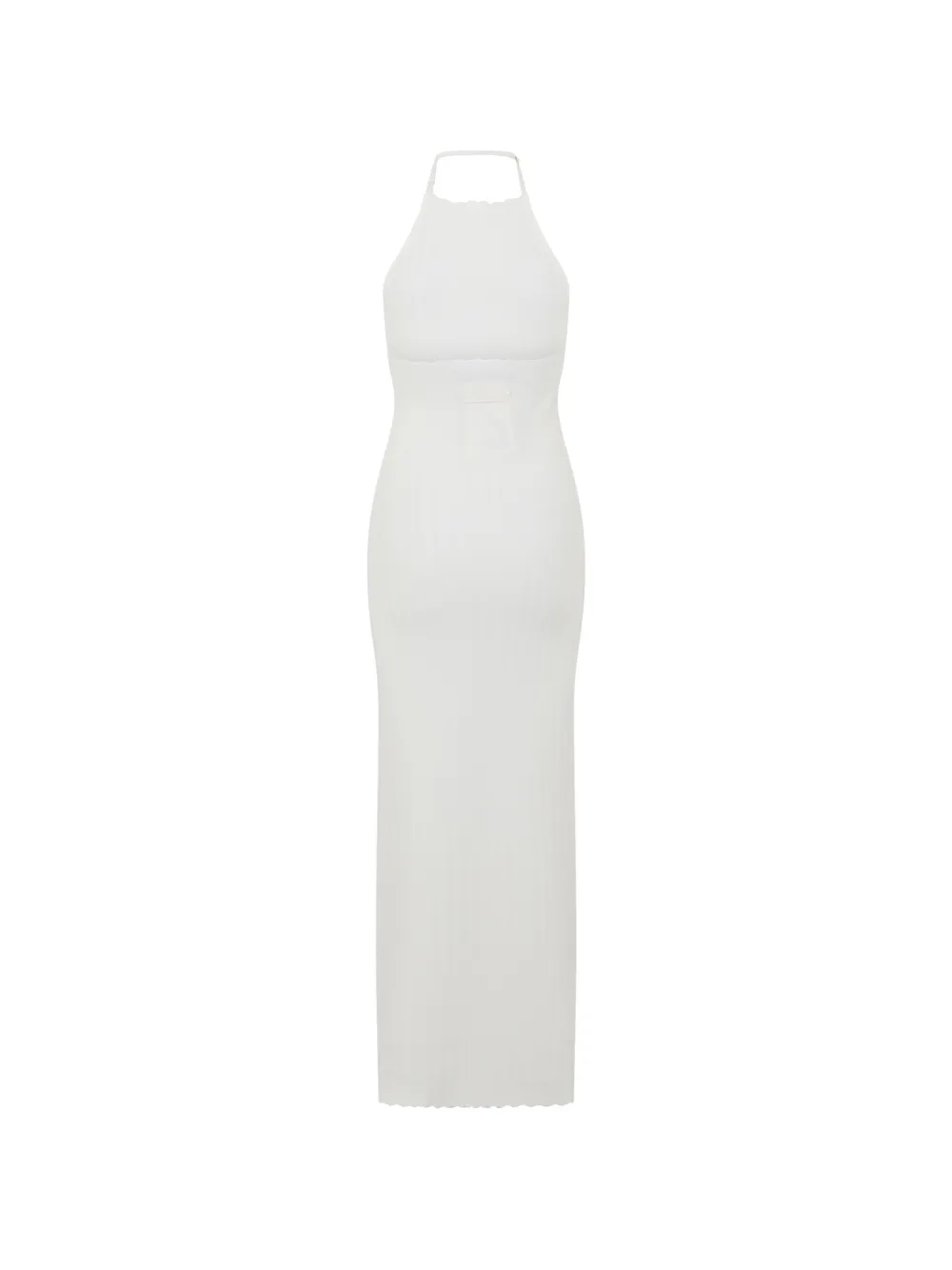 Jacquemus Tablier midi-jurk Wit