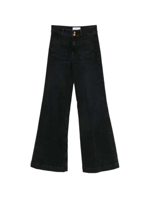 Seafarer patch-pocket wide-leg jeans