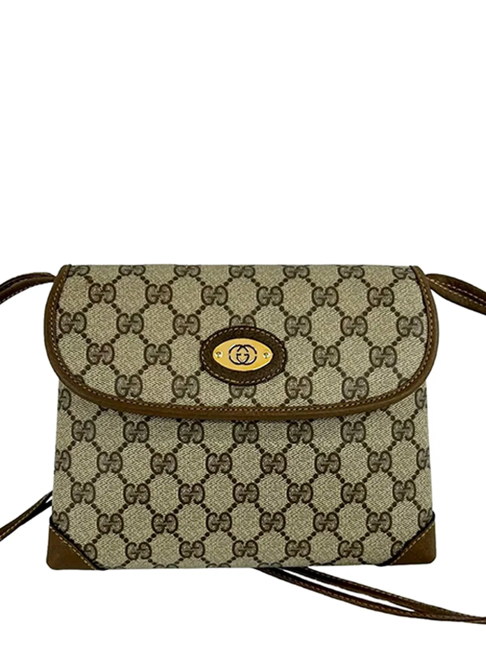 Gucci Pre-Owned 20th Century GG Supreme crossbody bag - Toni neutri