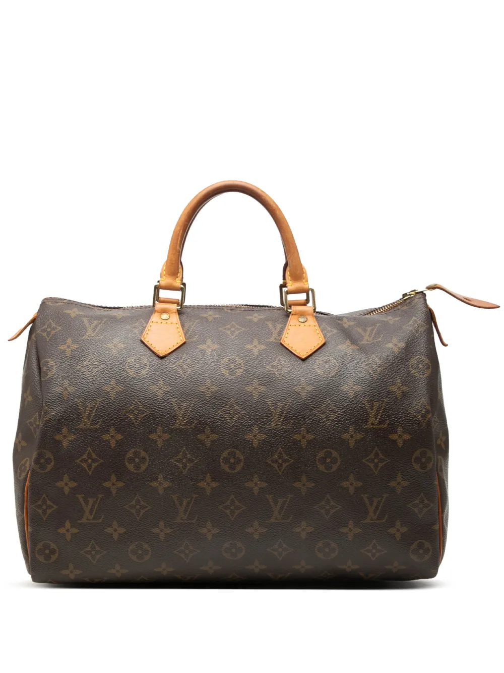 Louis Vuitton Pre-Owned 2001 Monogram Speedy 35 boston bag - Braun