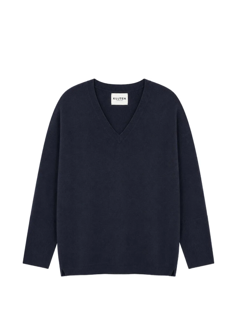 kujten V-neck cashmere sweater - Blu
