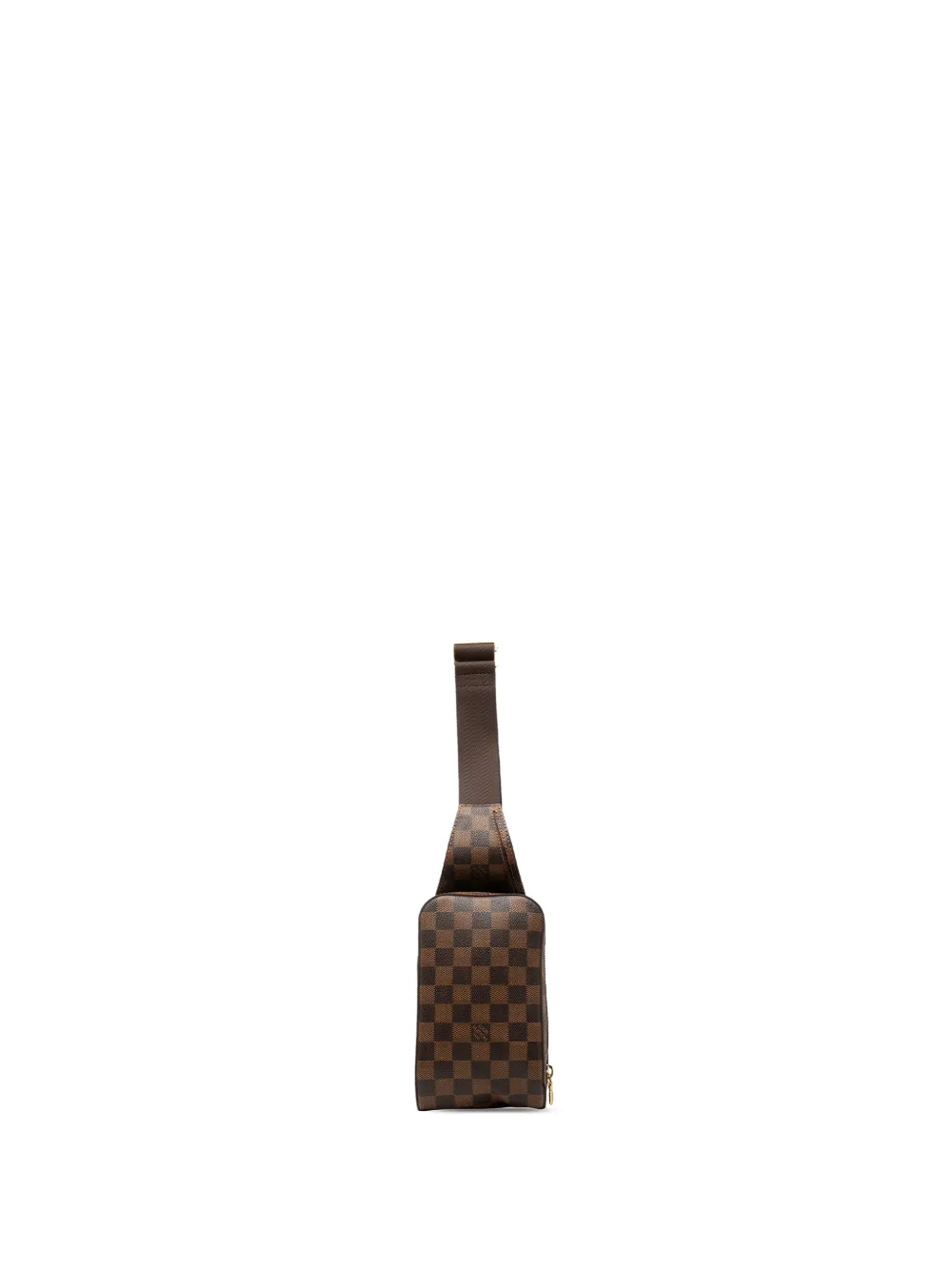 Louis Vuitton Pre-Owned 2011 Damier Ebene Geronimos crossbody bag - Marrone