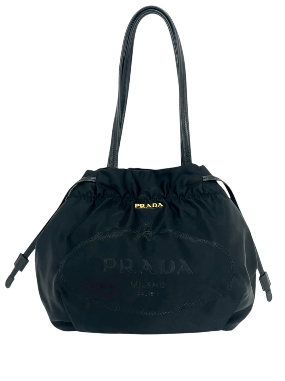 Prada Pre-Owned 2010-2026 Tessuto Canapa Logo tote bag - Schwarz