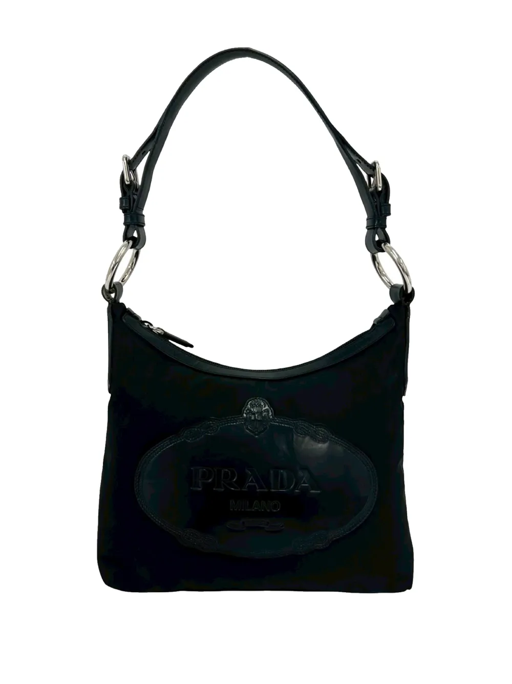 Prada Pre-Owned 2010-2026 Tessuto shoulder bag - Schwarz