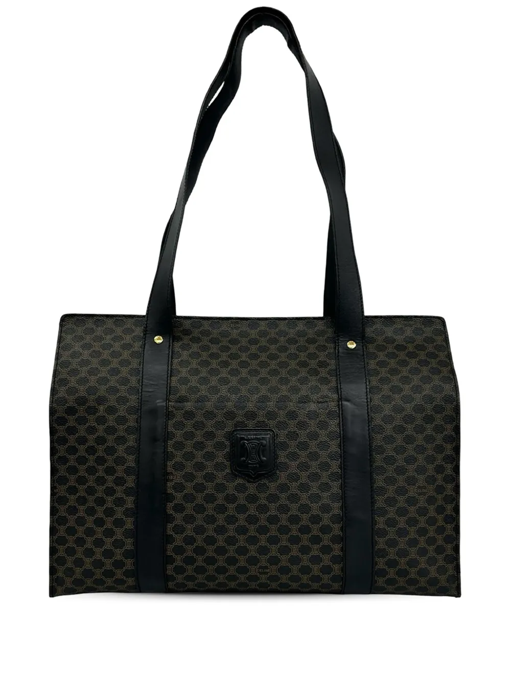 Celine Pre-Owned 1995 Macadam tote bag - Braun