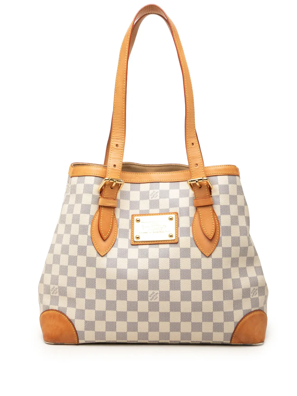 Louis Vuitton Pre-Owned 2008 Damier Azur Hampstead MM tote bag - Weiß