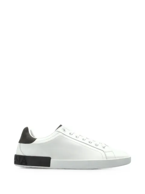 Dolce & Gabbana tenis con logo en relieve