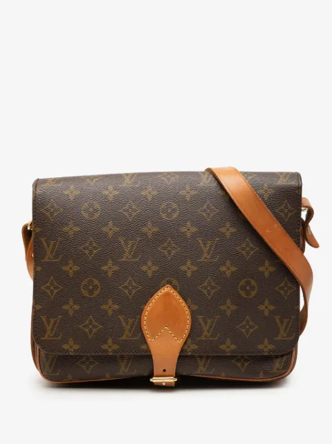 Louis Vuitton Pre-Owned Monogram Cartouchiere GM 斜挎包(1983年典藏款)