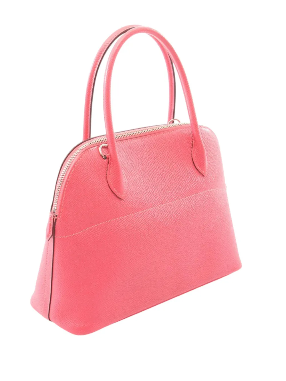 Hermès Pre-owned 2015 Epsom Bolide 27 Satchel in Pink, view 3