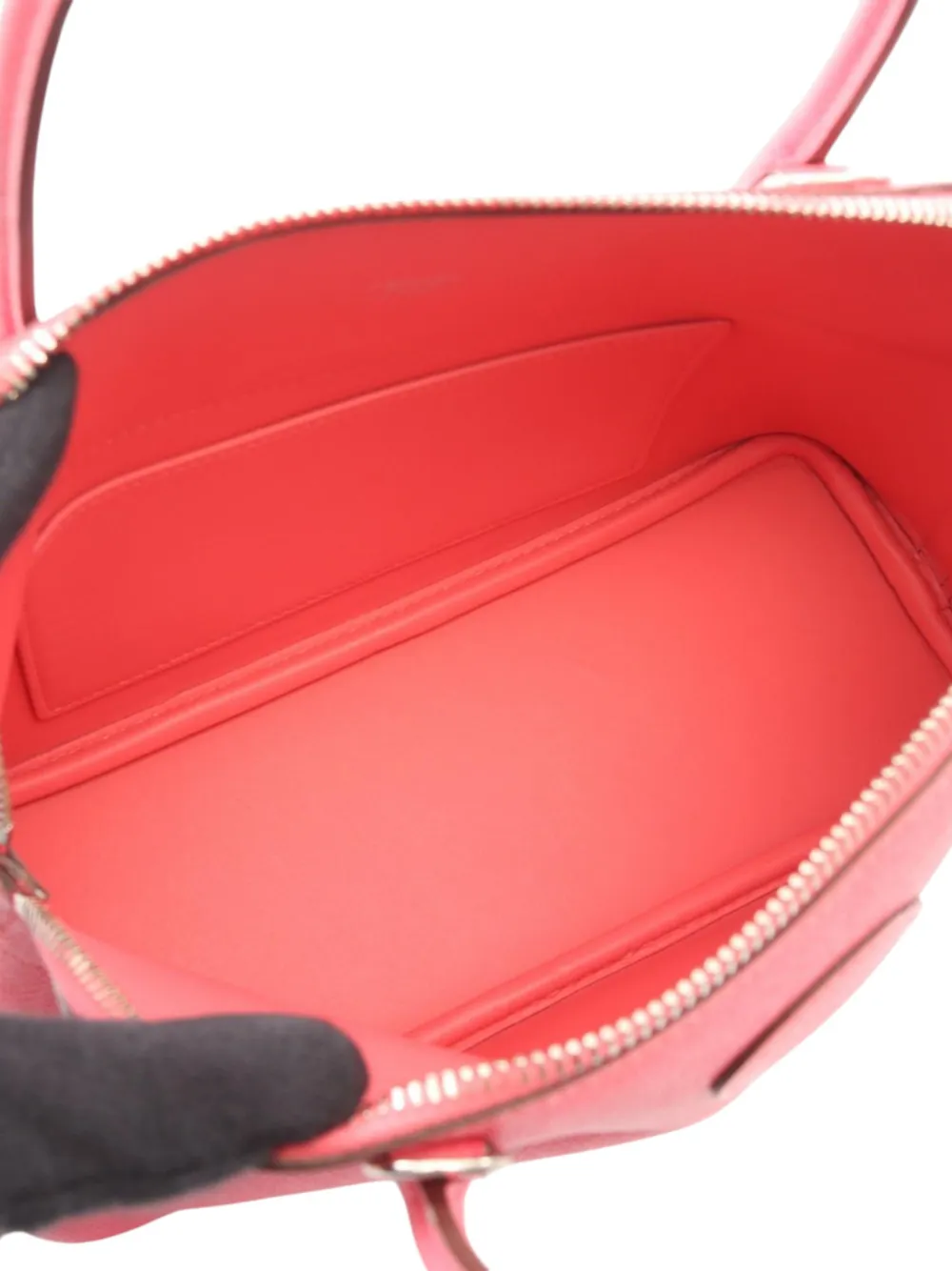 Hermès Pre-owned 2015 Epsom Bolide 27 Satchel in Pink, view 4