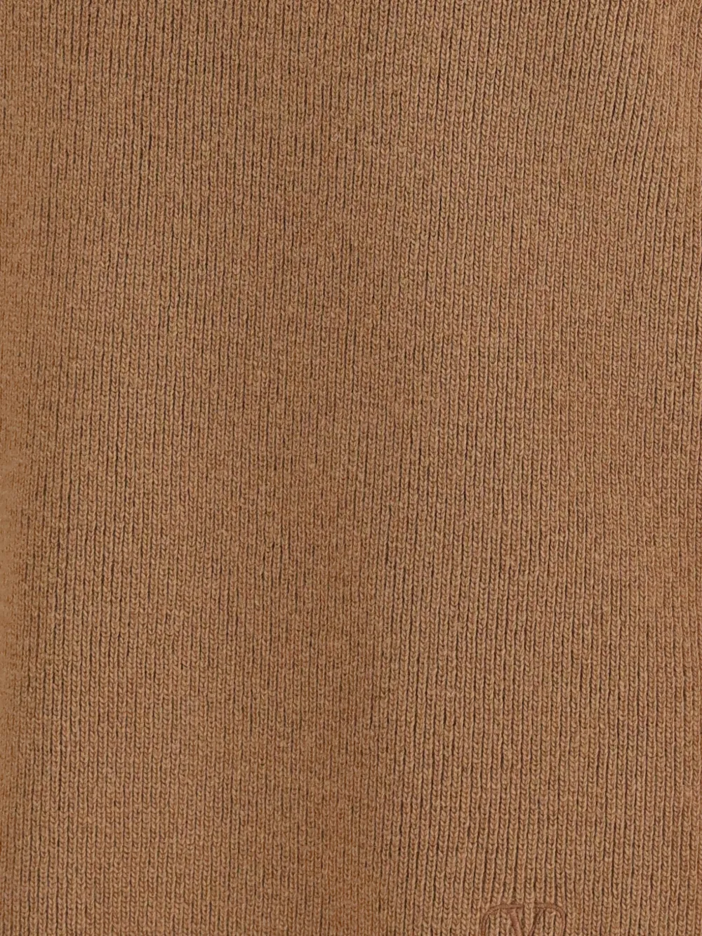 Valentino Garavani VLogo Signature trui met halve rits Bruin