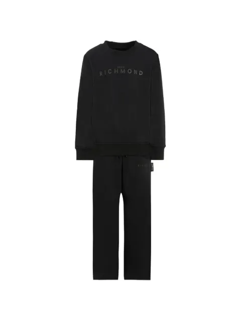 John Richmond Junior logo-print cotton tracksuit