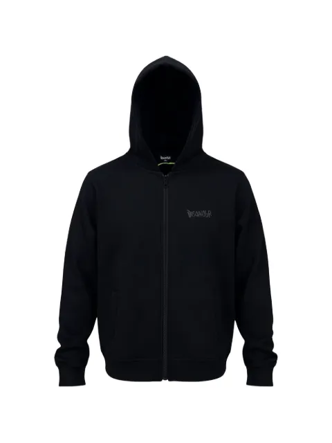 DISCLAIMER Hoodie met logoprint en rits