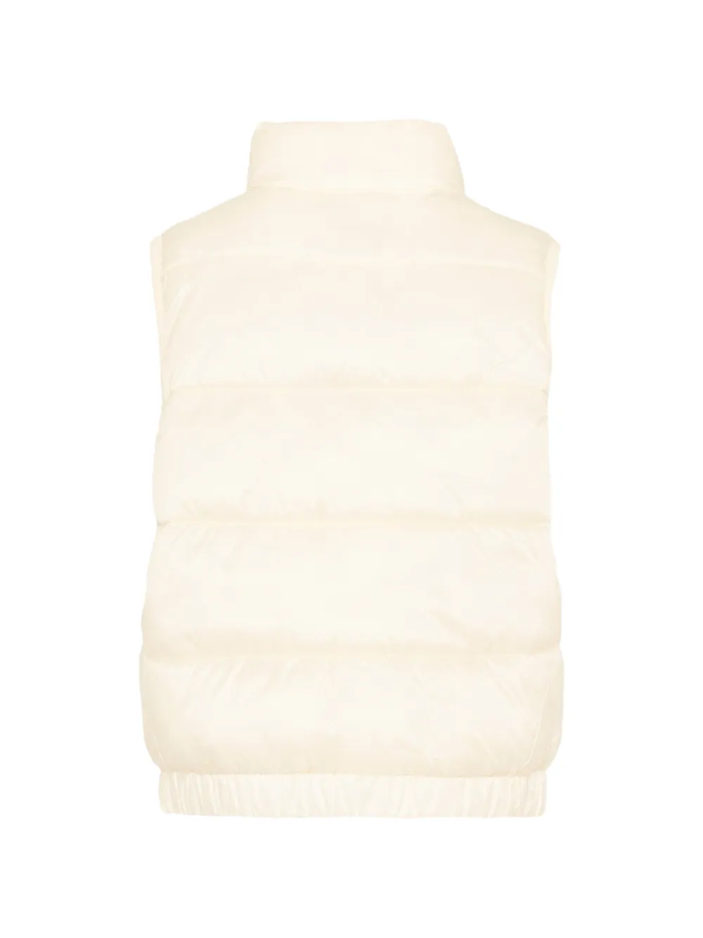 Moschino Kids Bodywarmer met logopatch Wit