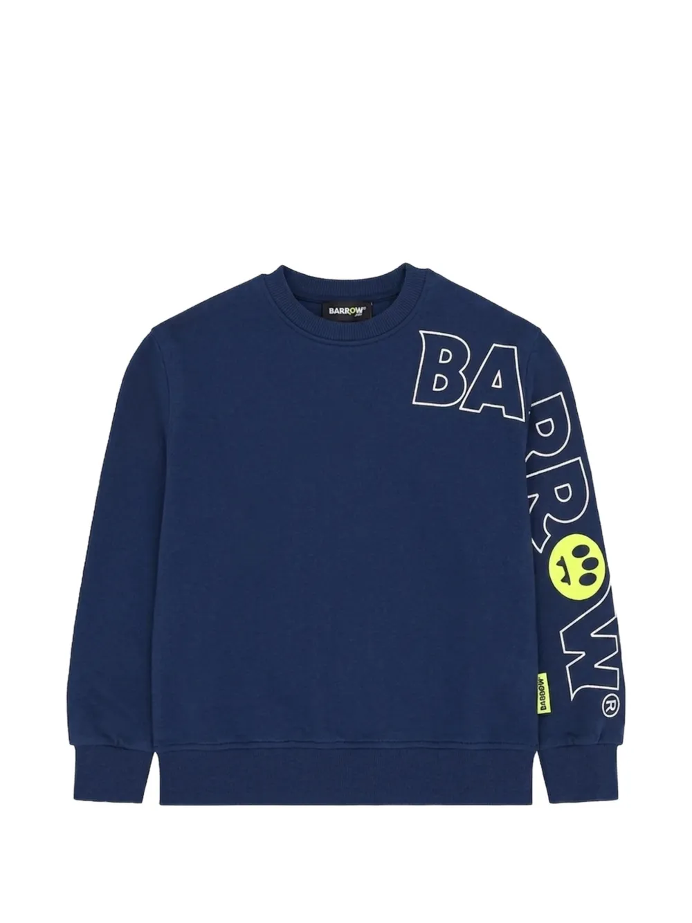Barrow kids Felpa con stampa logo - Blu