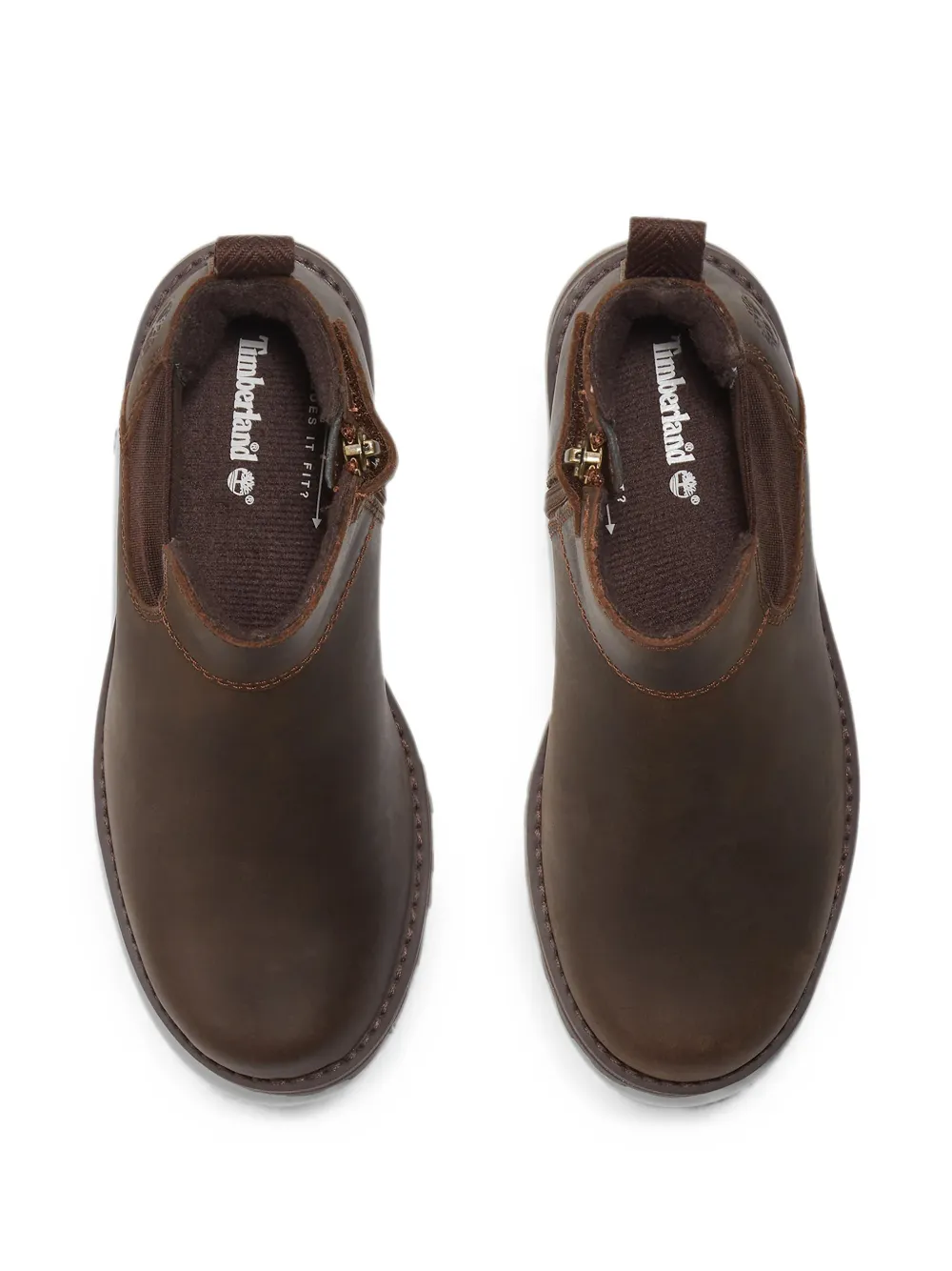 Timberland Kids Courma Kid leren laarzen Bruin