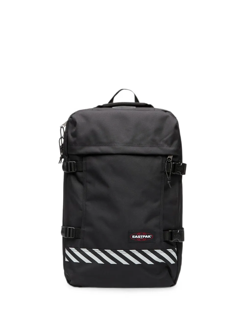 Eastpak large Travelpack striped backpack - Schwarz