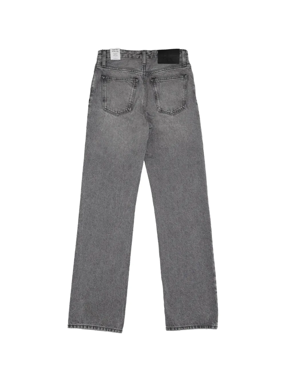 Calvin Klein Kids Jeans met wijde pijpen Grijs