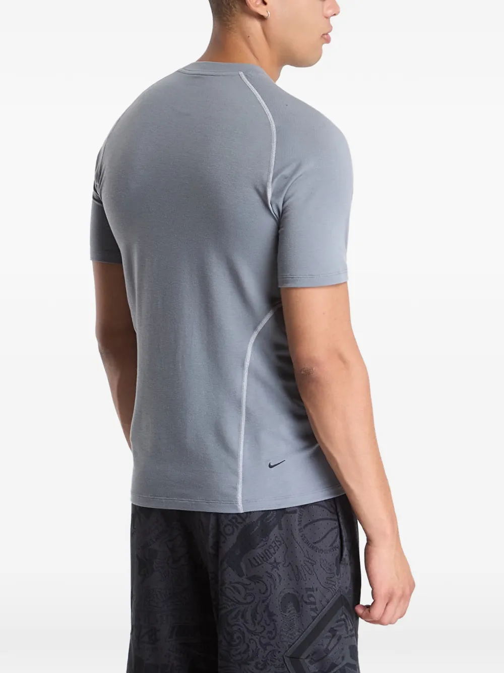 Nike Tech Dri-Fit Short-Sleeve top Grijs