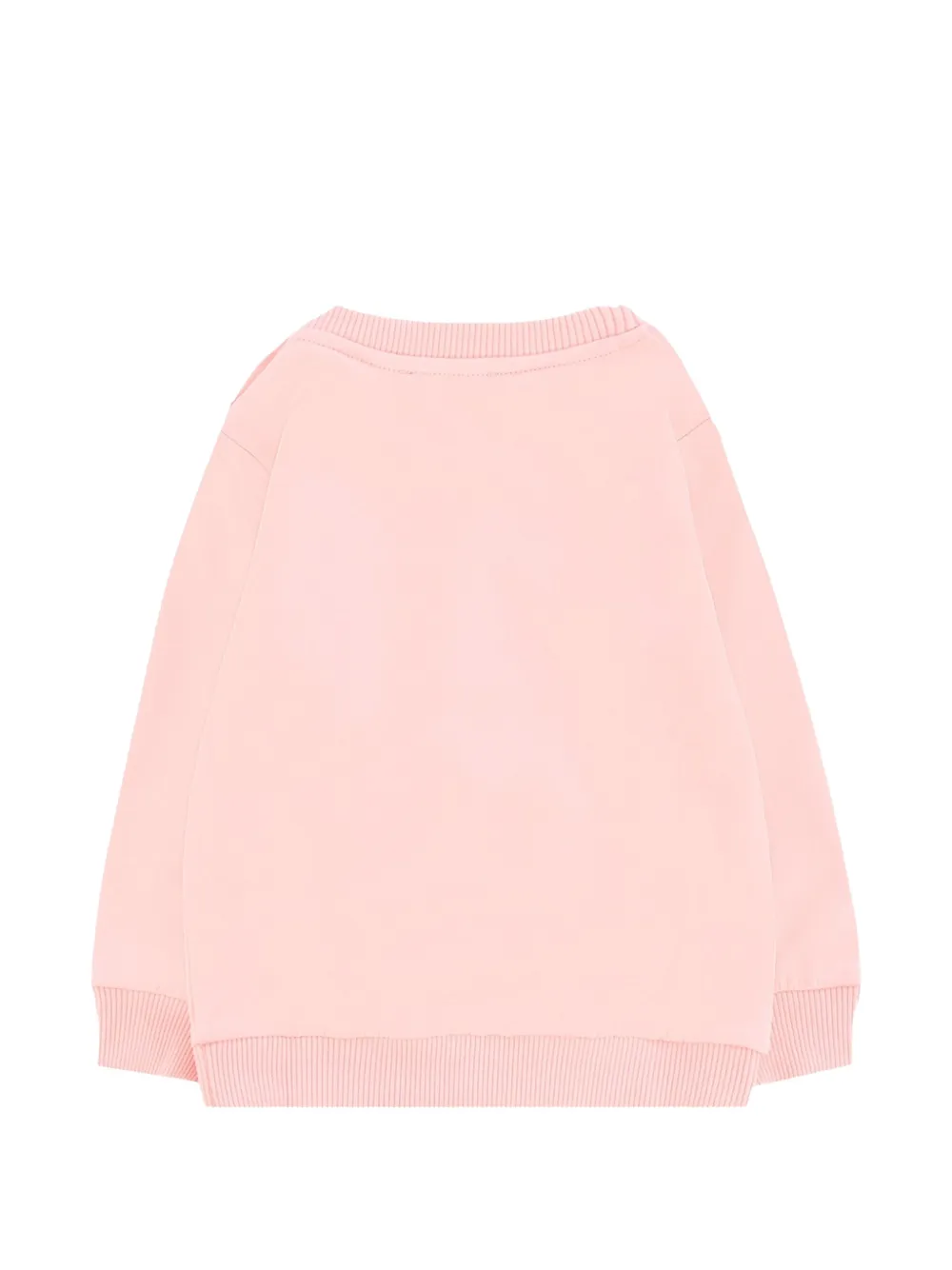 Moschino Kids Sweater met teddybeerprint Roze