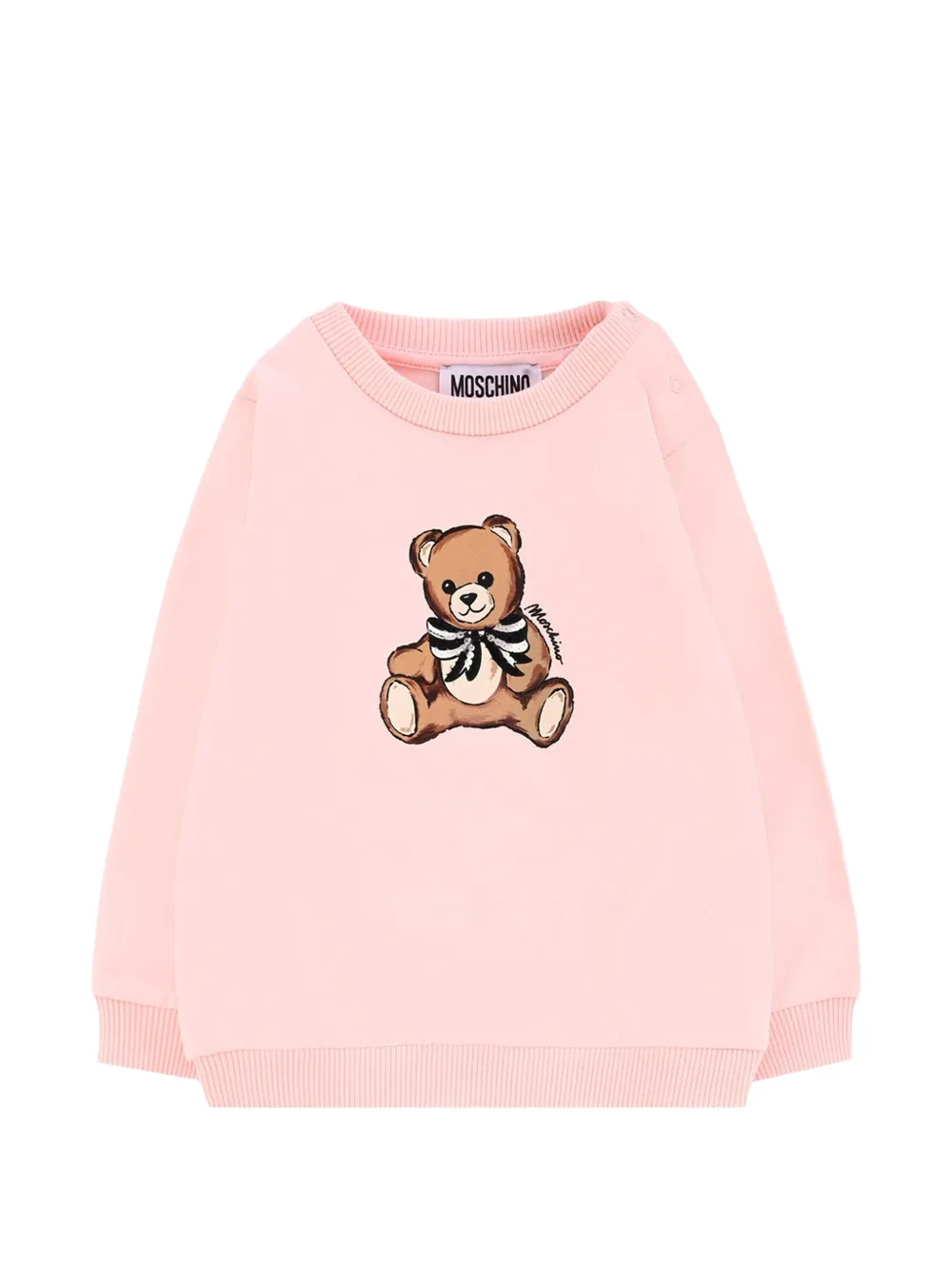 Moschino Kids Felpa Teddy Bear - Rosa