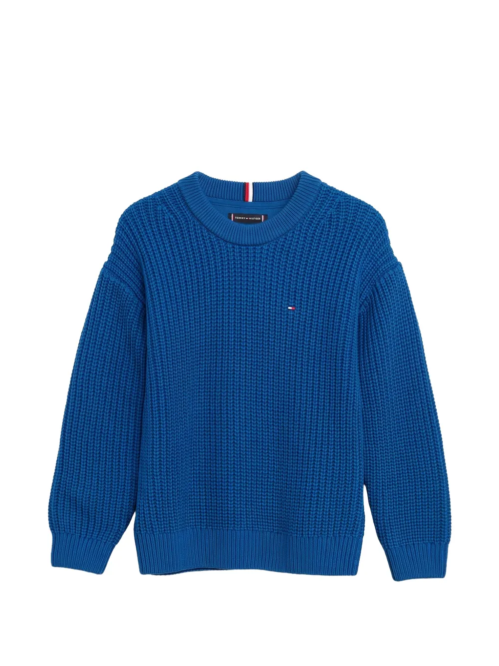 Tommy Hilfiger Junior Maglione con ricamo - Blu