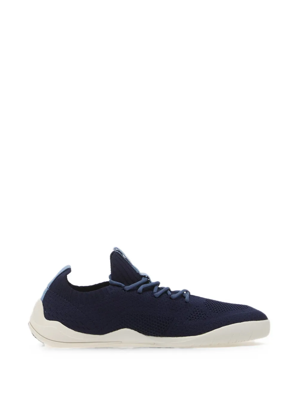Be Lenka Velore Knitted Lace-up Barefoot Low-top Sneakers In 蓝色