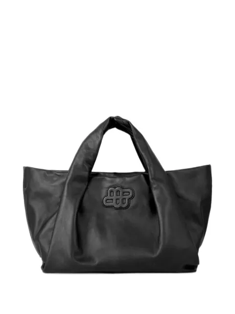 MUNTHE Lix logo-patch tote bag