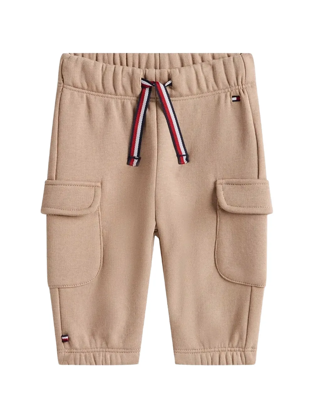 Tommy Hilfiger Junior Pantaloni sportivi con applicazione - Toni neutri