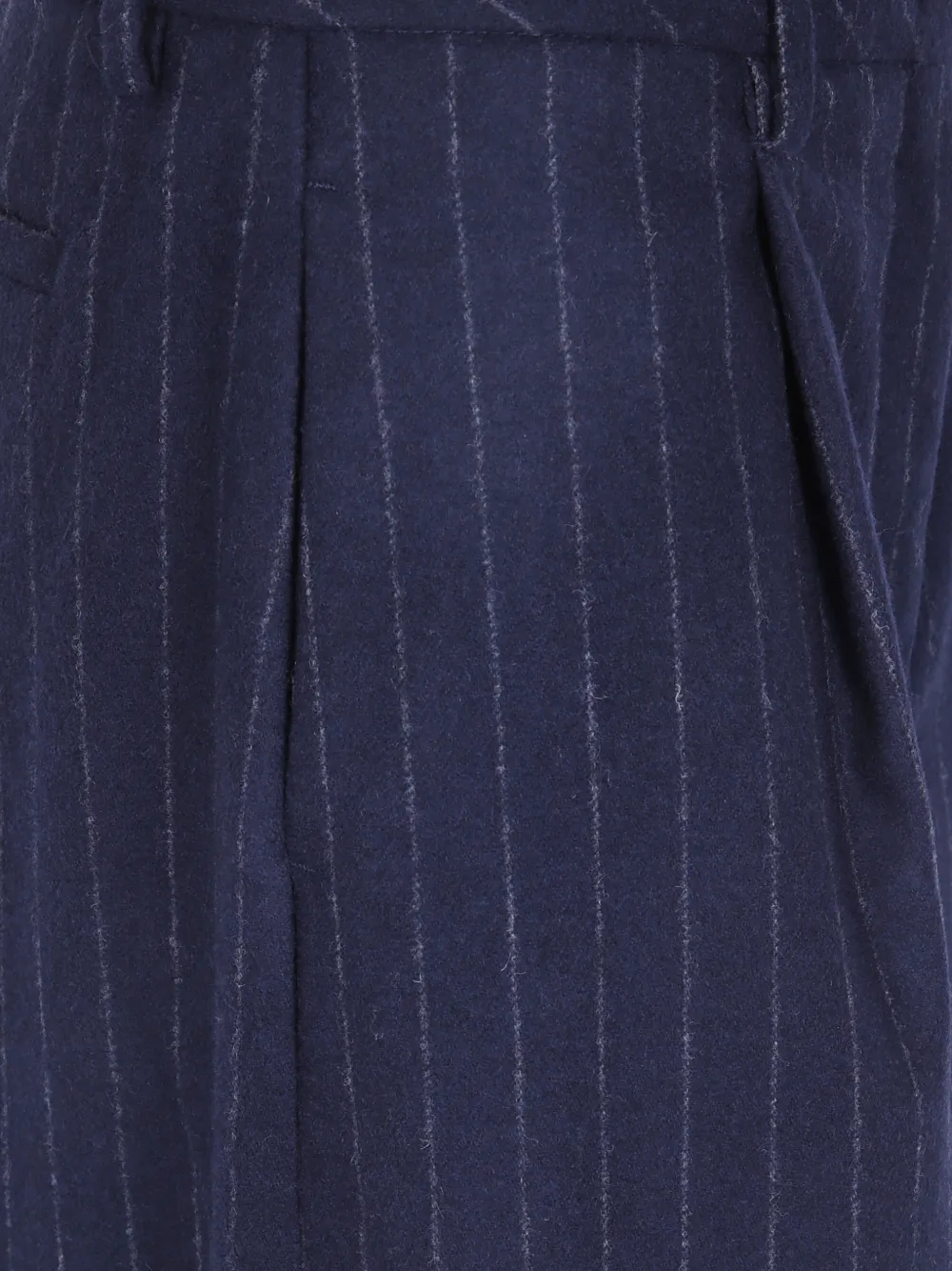 THELATEST Broek met wijde pijpen Blauw