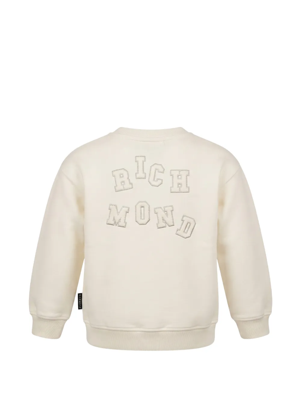 John Richmond Junior Sweater met geborduurd logo Beige
