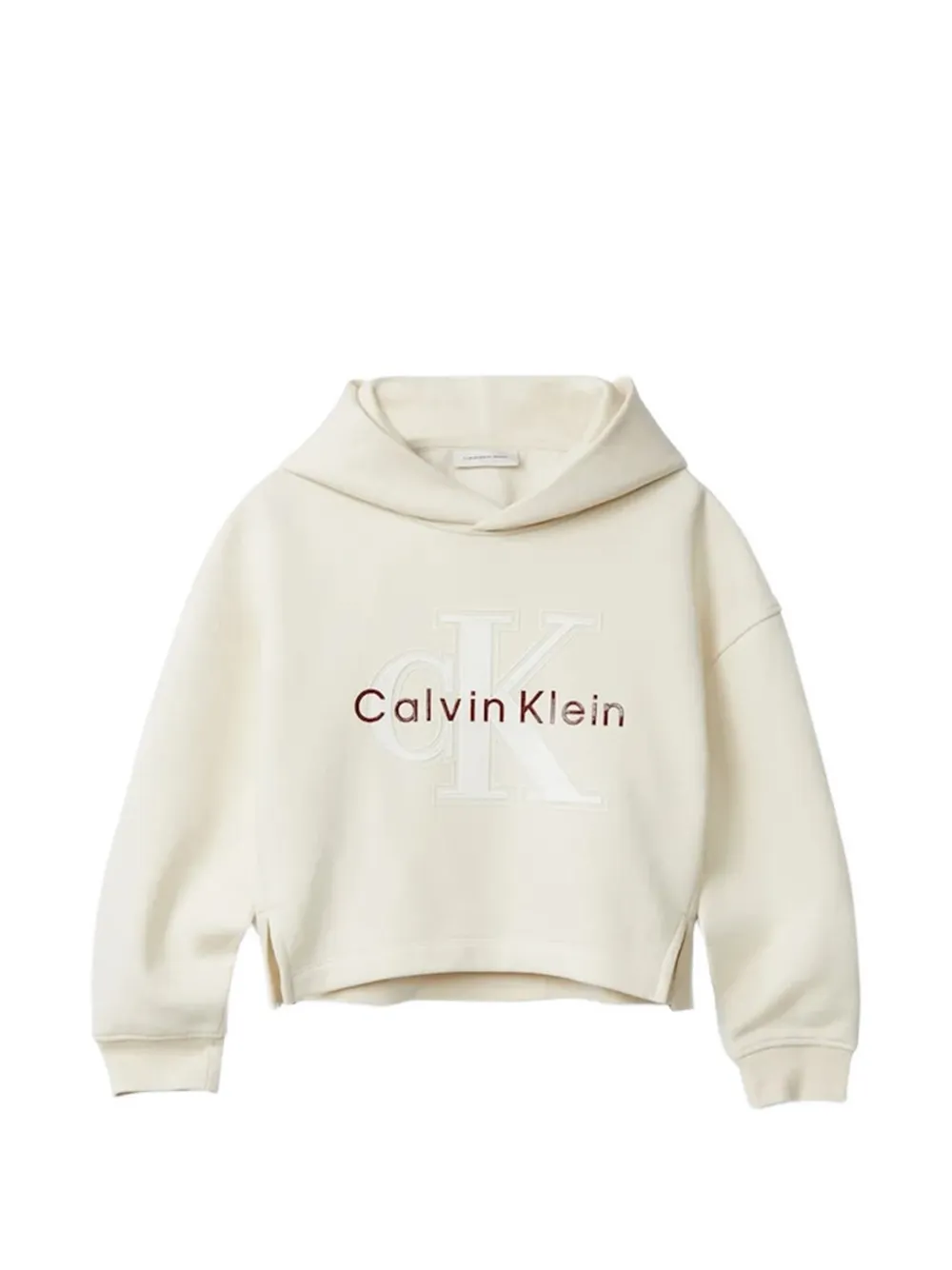 Calvin Klein Kids Felpa con cappuccio - Toni neutri
