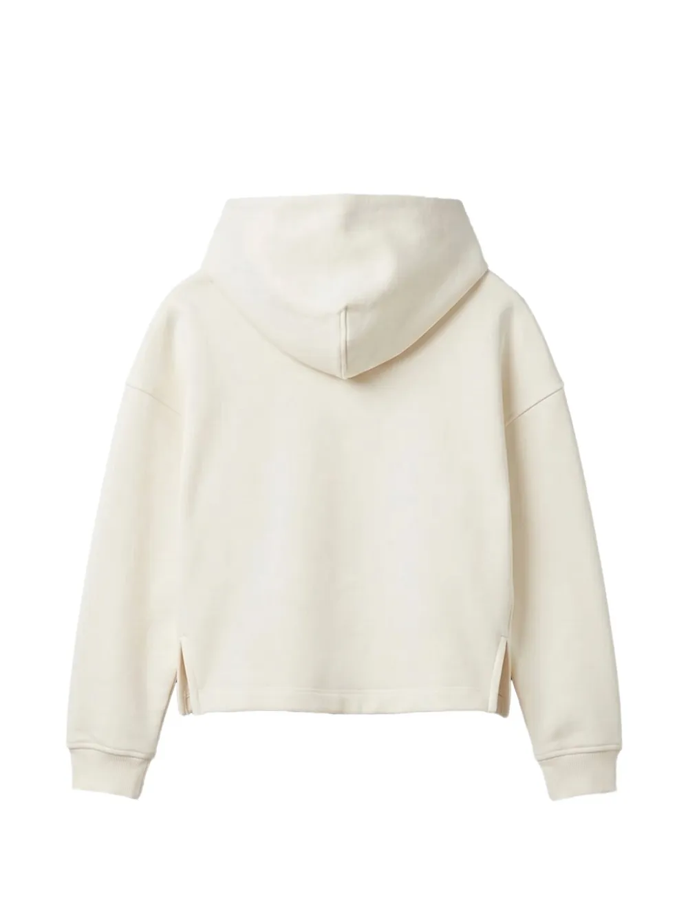 Calvin Klein Kids Hoodie met logoprint Beige