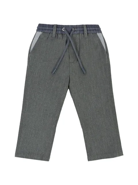 John Richmond Junior elasticated-waistband trousers