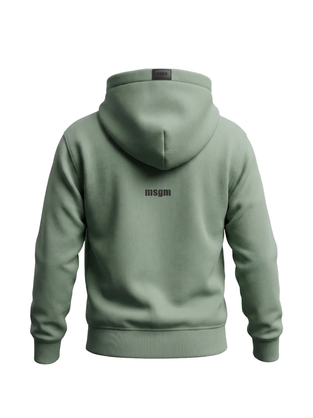 MSGM Kids Hoodie met logoprint Groen