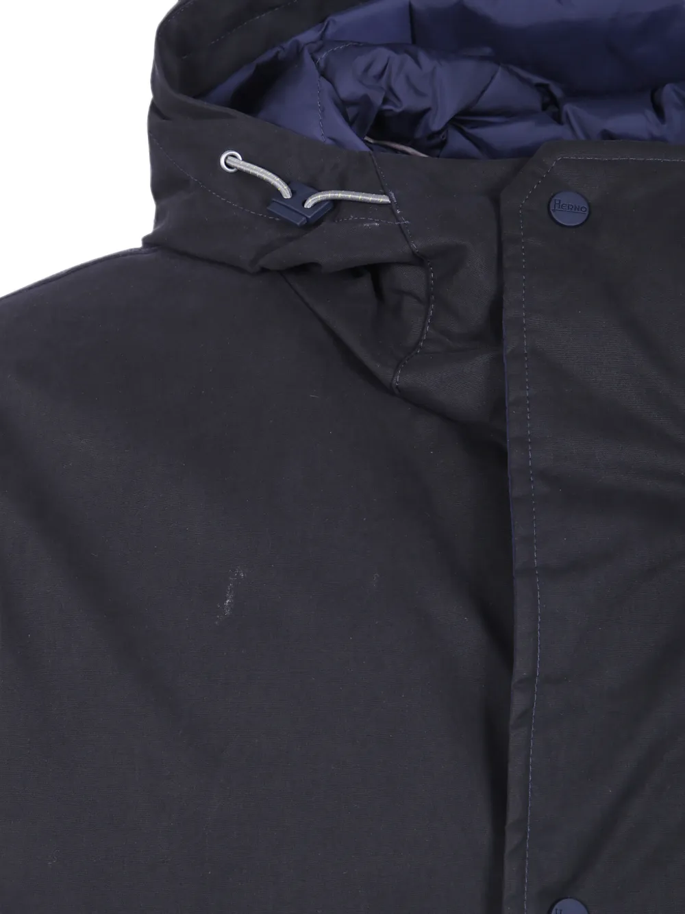 Herno Jack met capuchon Blauw
