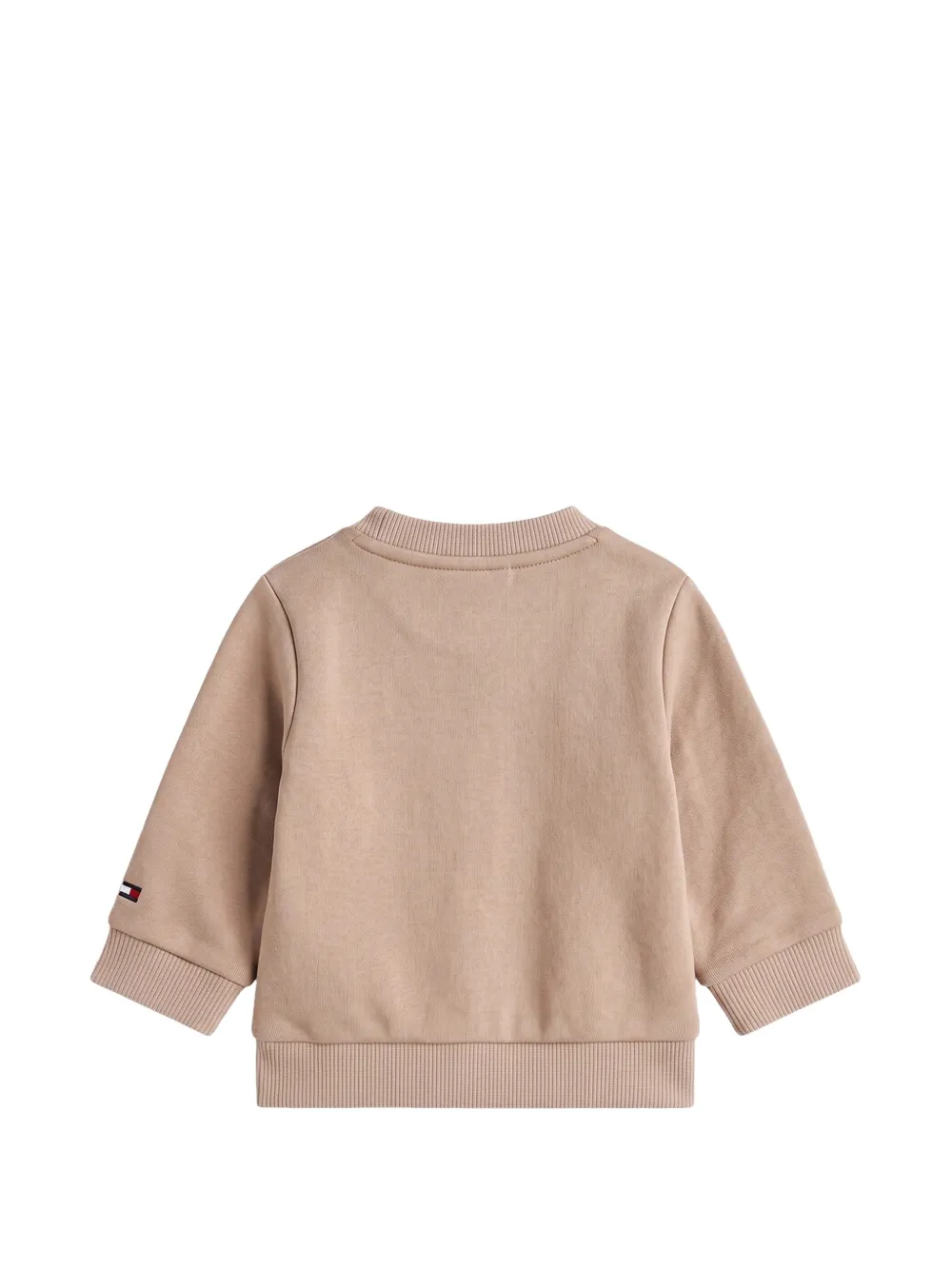 Tommy Hilfiger Junior Sweater met logopatch Beige